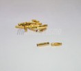 Conector Gold 3mm (3 pares)